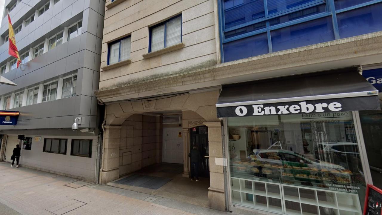 Impresionante Piso En El Centro De Pontevedra Con Terraza Y Parking Leilighet Eksteriør bilde
