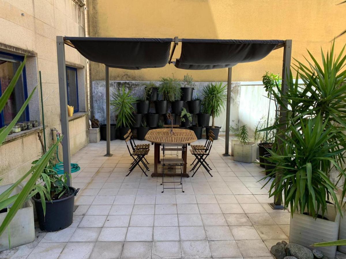 Impresionante Piso En El Centro De Pontevedra Con Terraza Y Parking Leilighet Eksteriør bilde